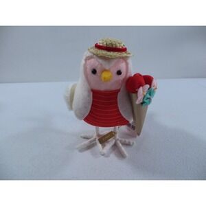 Spritz Feathery Friends 2023 Jet Valentine's Day Love Bird‎ Decoration NWT